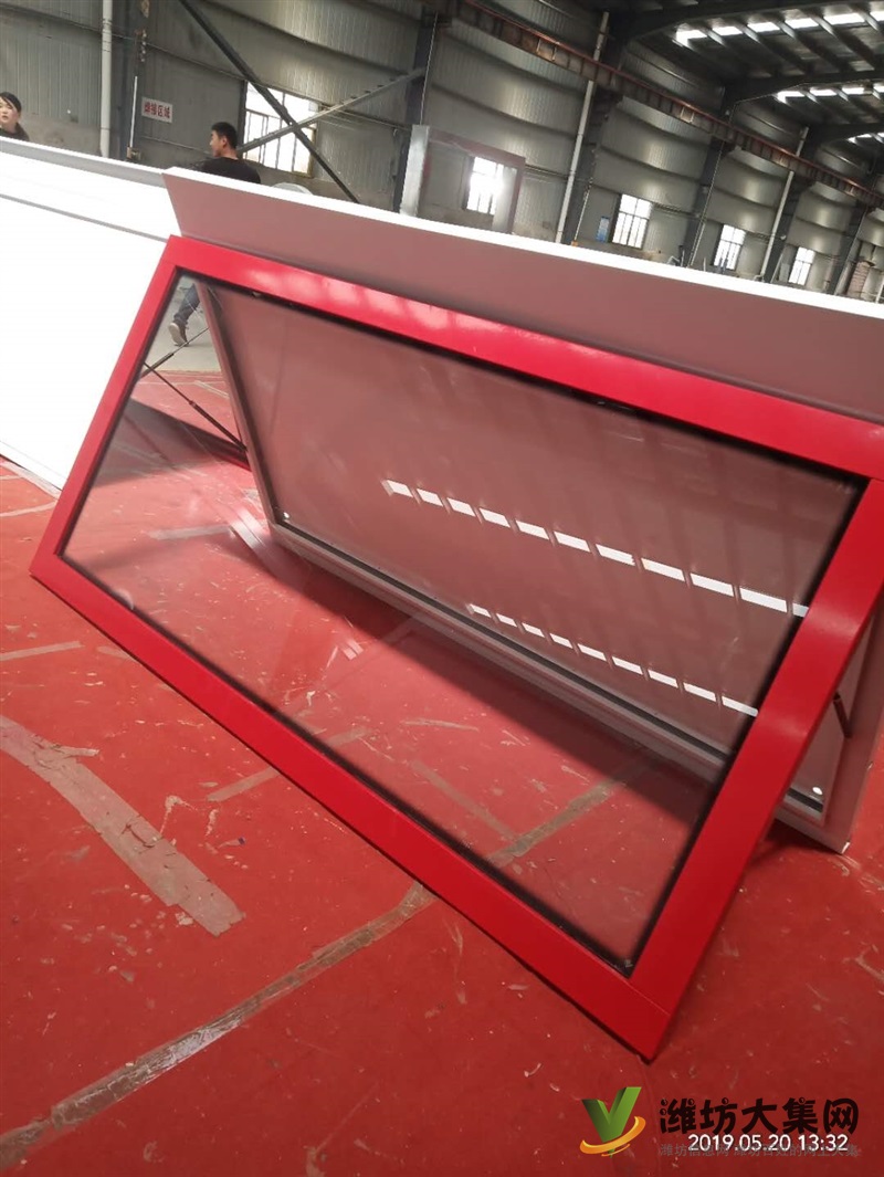 濰坊中國紅宣傳欄 校園掛墻單開標牌 小區導視牌 廠家