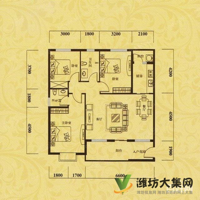 毛胚房!帶家具!隨時(shí)看房家電齊全,拎包入住