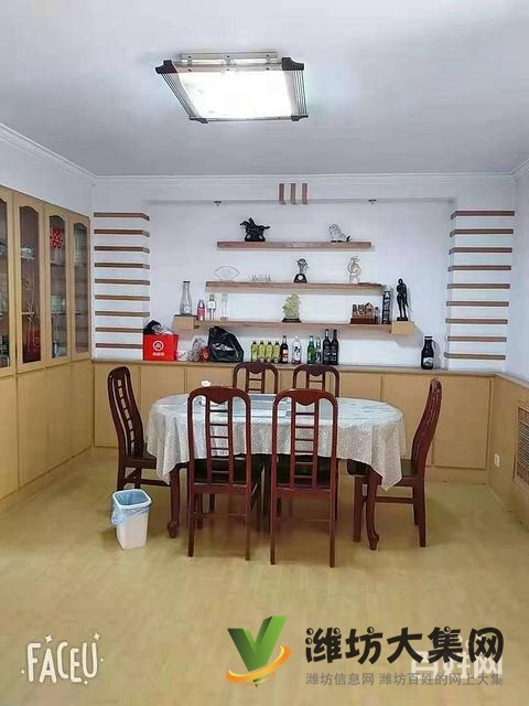 白浪河畔萬家福近五中多層130平精裝三室南北通透帶地下室急售