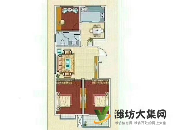 高鐵北站近蝶園 精裝三室 家具家電齊全 拎包入住