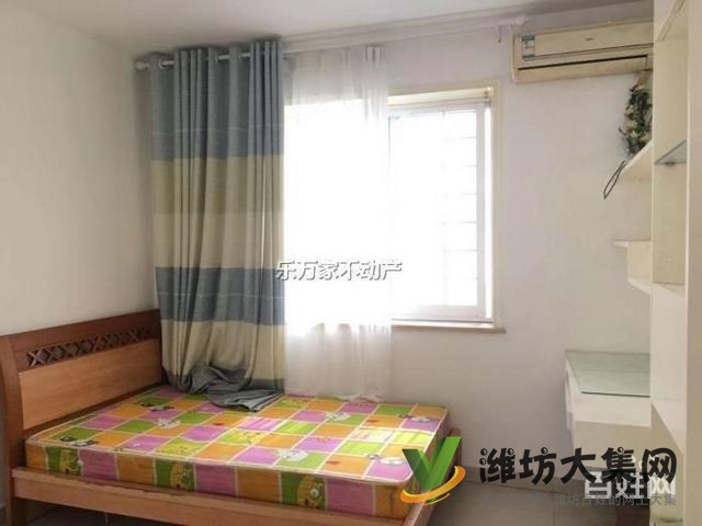 萬達濰坊中學(xué)近中央麗景精裝全齊兩室拎包入住可陪讀