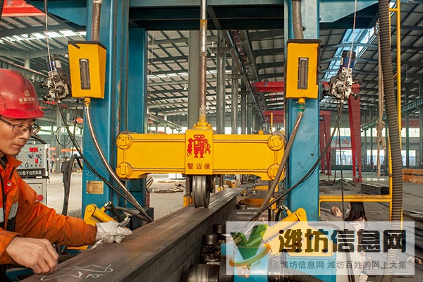 出售鋼結(jié)構(gòu)生產(chǎn)線一體機,山東智邁德一體機