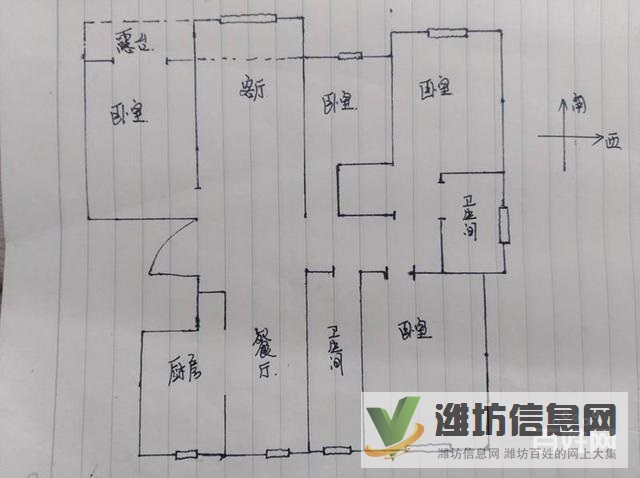 福壽街外國語近多層電梯洋房,大H戶型,四室,新房未