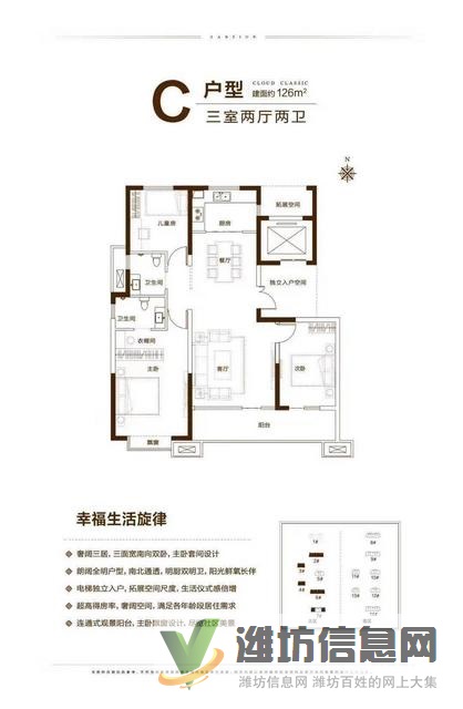 澤信云筑 濰城*搶手新房 品質(zhì)小區(qū) 盡享美景