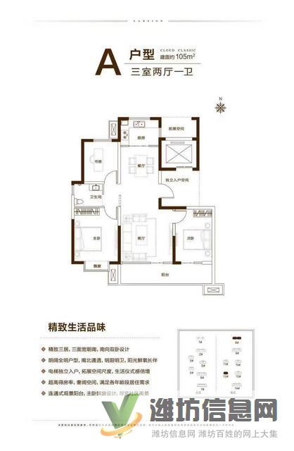 澤信云筑 濰城*搶手新房 品質(zhì)小區(qū) 盡享美景