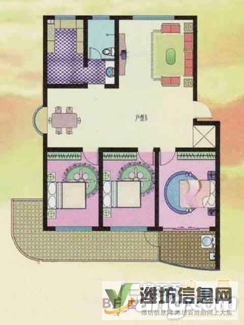 益新街祥和家園采光好精裝西戶帶閣樓庫房大陽臺房