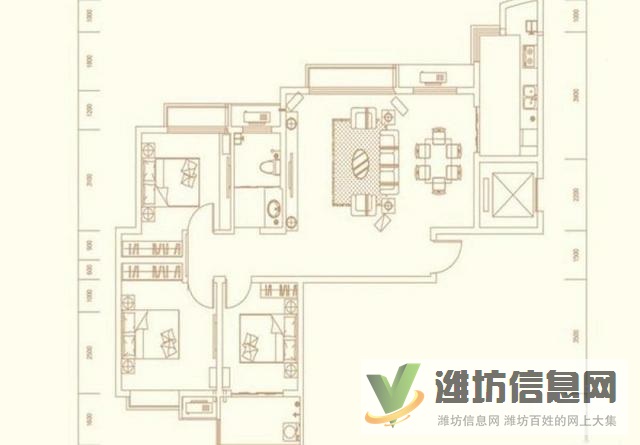 附屬醫院近!虞河畔!德潤玫瑰熙園!123平!超大客