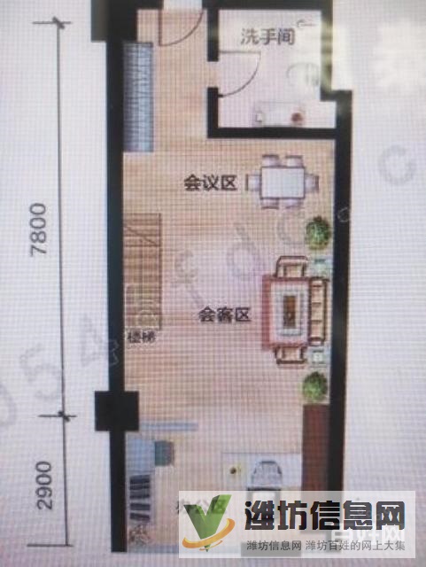 通亭街旁 歐洲小鎮 精裝公寓 南向 一室一廳一衛