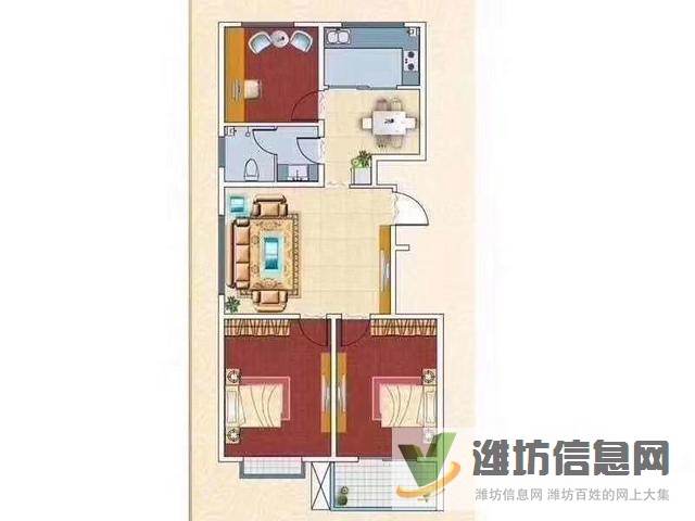 體育場(chǎng)近高鐵北站 欣海花園 有鑰匙 通透兩室