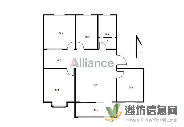 佳樂家高鐵新城近122平大三室 三樓客廳朝陽 精裝有證出稅