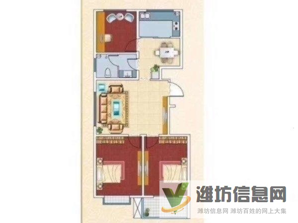 文昌學(xué)校近總部基地 環(huán)宇五金 精裝三室 送閣樓 有
