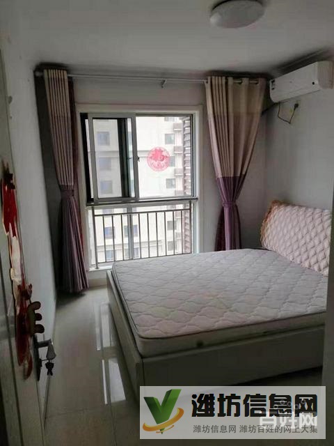 大華中央城豪華裝修3室帶地下大車庫家具家電齊全三塊空調