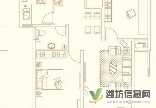 15樓 玫瑰熙園 虞河觀景 89平2居室明廳溫馨兩