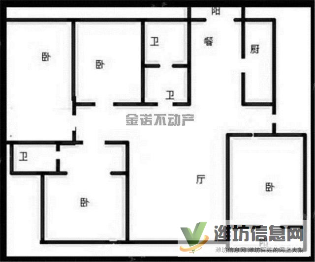 現代中學附近,四室電梯洋房,好樓層送車位儲藏室