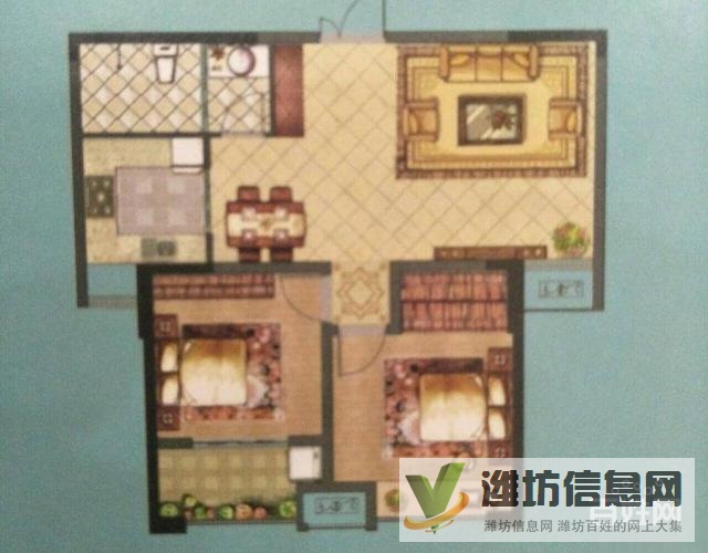 麗水芳洲 88平方 現(xiàn)房 精裝修 陽光小三房 采光