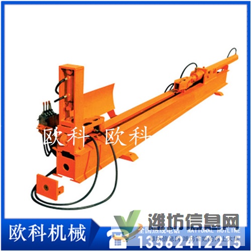 礦用液壓錨桿調直機電動錨桿拉直機錨桿修正調直機