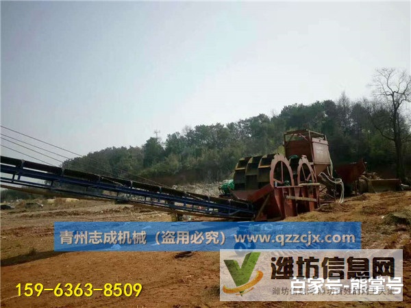 100噸的風化石制砂機、花崗巖制砂洗砂機、黃沙清洗設備