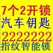 青州7個2開鎖汽車鑰匙指紋鎖保險柜的圖標