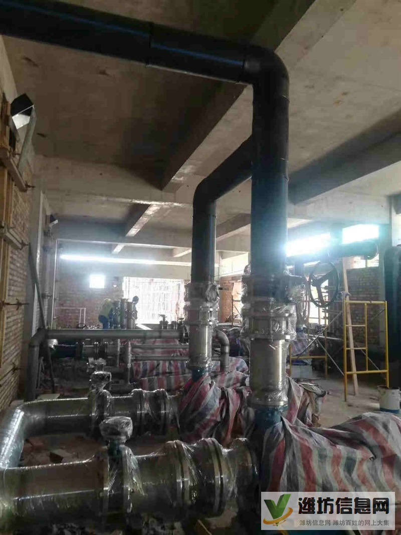 山東濰坊專業承接PE管道設計、安裝、維修工程.