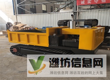 10噸農用履帶運輸車 水陸兩用運輸車 小型橡膠履帶底盤