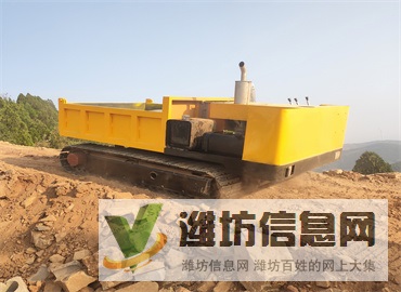 橡膠履帶山地運(yùn)輸車 自卸履帶翻斗車出售 建筑工程砂石運(yùn)輸車
