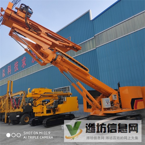 全液壓履帶式錨固鉆機 高壓旋噴鉆機出售 7米錨固鉆孔機出售