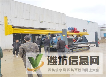 液壓公路護欄打樁機 全角度打孔一體機械 小型防汛護欄打樁機