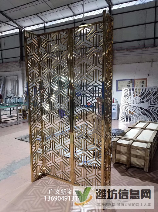 不銹鋼屏風優點 玄關不銹鋼屏風隔斷裝飾效果圖