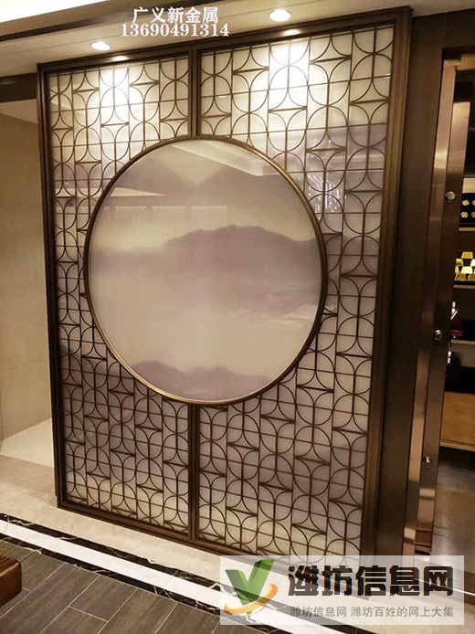 不銹鋼屏風隔斷制作工藝