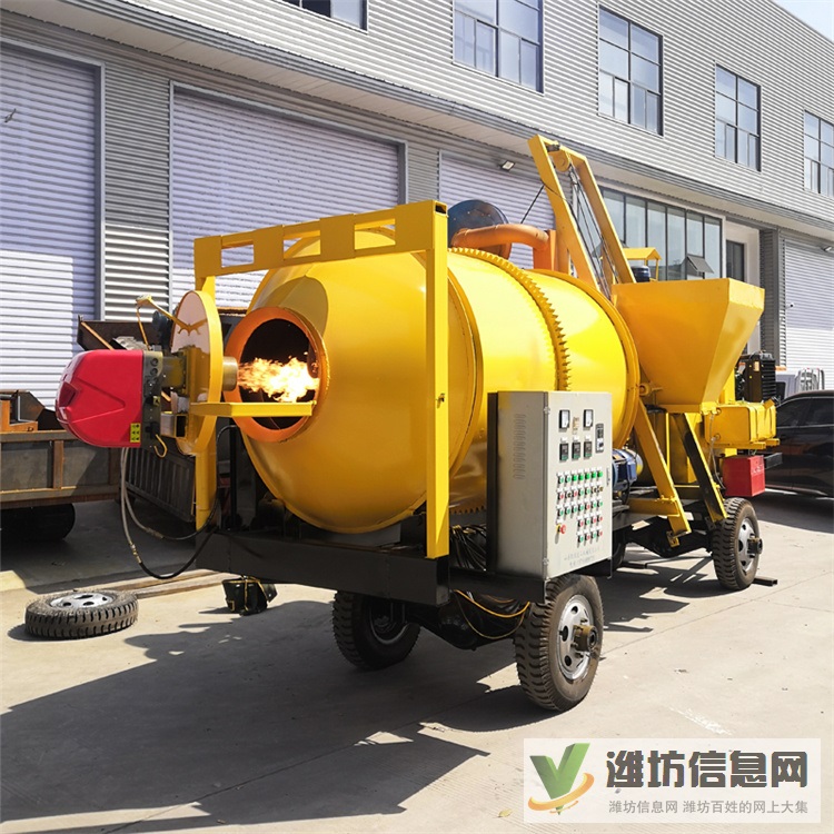 路面修補(bǔ)小型瀝青加熱拌合機(jī) 全自動瀝青混合料攪拌機(jī)