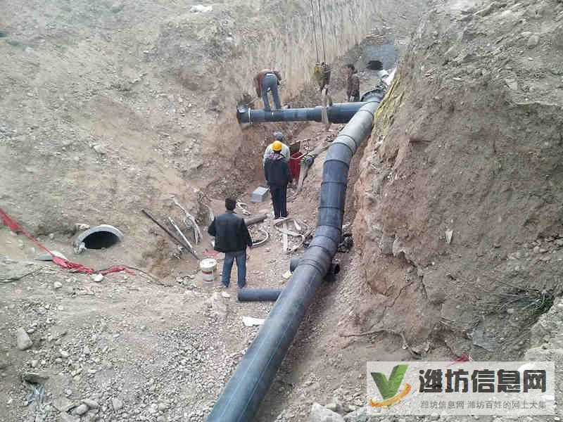 山東淄博地區(qū)常年承接各種PE管道安裝工程。